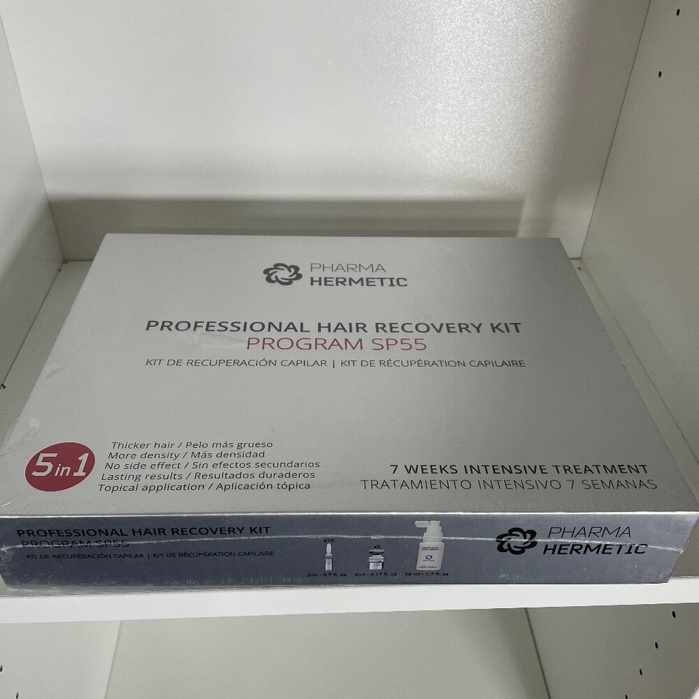 PHARMA HERMETIC – Professional Hair Recovery Kit Program SP55 (Brand New In box)